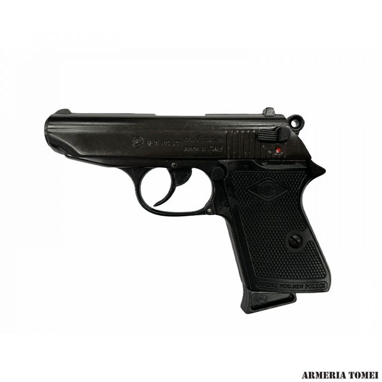 Pistola A Salve Bruni Replica Walther Ppk New Police Cal Mm Nera