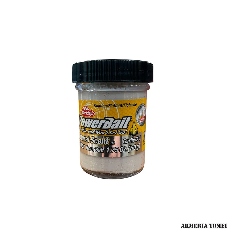 Berkley Powerbait Glitter Trout Bait, White, 1.75-Ounce