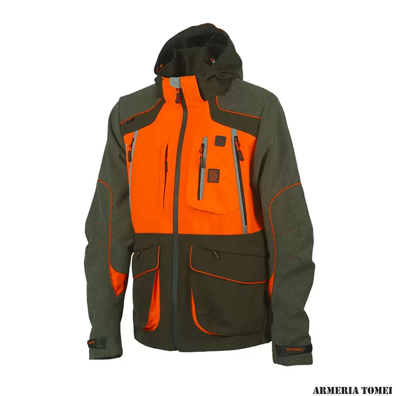 UNIVERS - GIACCA CACCIA ROVO CORDURA® U-TEX Verde/Arancio - immagine 3