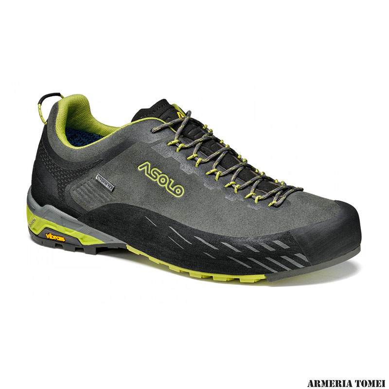 ASOLO UOMO ELDO LTH GV MM GTX GRAPHITE GREEN OASIS Armeria