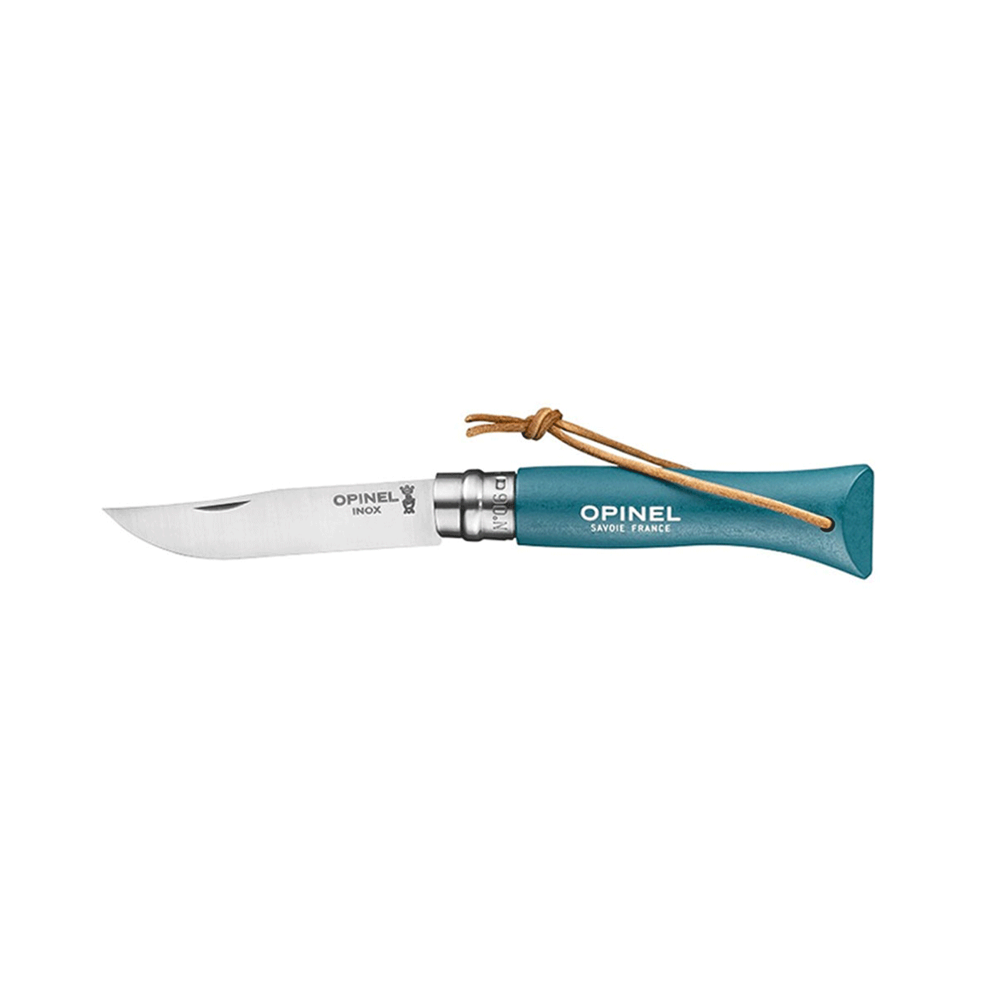 COLTELLO – OPINEL – N°06 INOX BAROUDEUR “TURQUOISE”