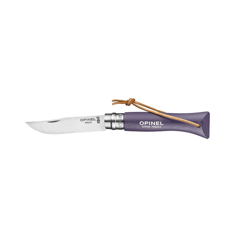 COLTELLO - OPINEL - N°06 INOX BAROUDEUR "VIOLET GRIS"