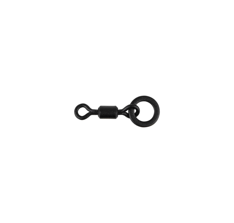 FOX - EDGES™ ESSENTIALS MINI HOOK RINGS SWIVELS (10PZ) - immagine 2