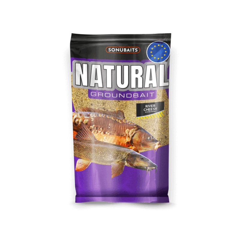 SONUBAITS - NATURAL GROUNDBAIT River Cheesy 1kg