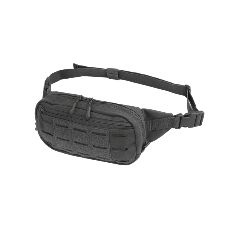 MIL-TEC - MARSUPIO MOLLE LASER FANNY PACK Velcro BLACK