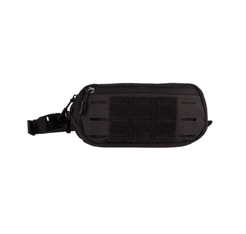 MIL-TEC - MARSUPIO MOLLE LASER FANNY PACK Velcro BLACK - immagine 3