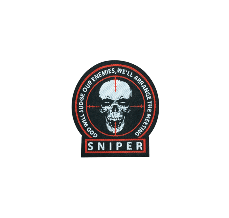 MIL-TEC - PATCH - SNIPER GOD WILL JUDGE OUR ENEMIES