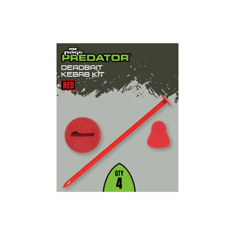 FOX RAGE PREDATOR - DEADBAIT KEBAB KIT (QTY 4) - immagine 2