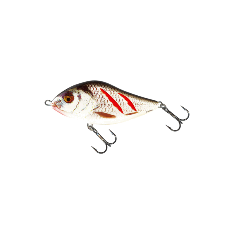 SALMO - SLIDER 5 SINKING 5cm 8g - 2" 1/4oz DIVING DEPTH | Wounder Real Grey Shiner