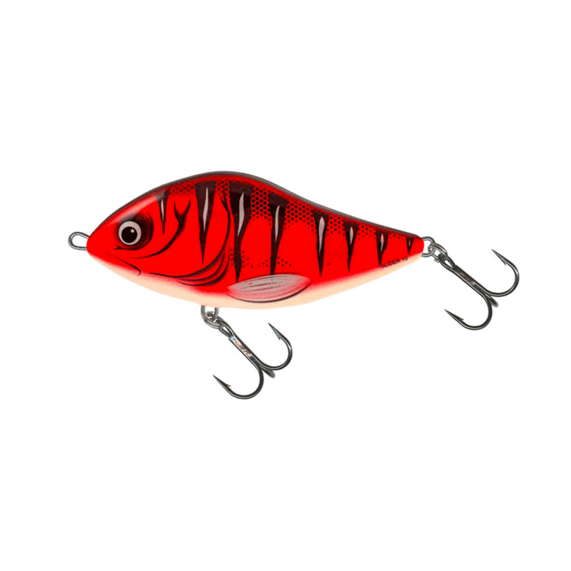 SALMO - SLIDER 10 SINKING 10cm 46g - 4" 1-3/5oz DIVING DEPTH | Red Wake