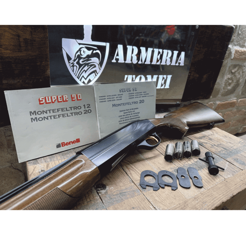 USATO - FUCILE SEMIAUTOMATICO - BENELLI MOD. MONTEFELTRO SUPER 90 cal. 12 - immagine 5