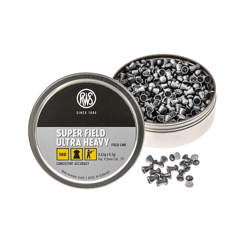 RWS - SUPER FIELD ULTRA HEAVY FIELD LINE 0,63g | 9.7gr cal 4,5mm (.177) (500PZ)