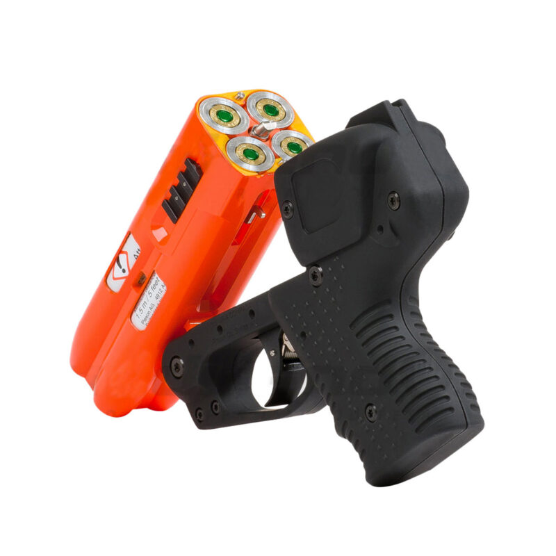 RADAR - PIEXON - SPRAY AL PEPERONCINO - PISTOLA JPX4 COMPACT (Ricaricabile - 4 colpi inclusi) - immagine 6