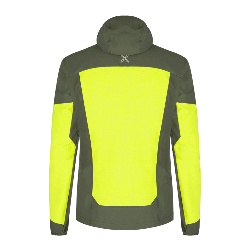 GIACCA - MONTURA - SEED HOODED JACKET Verde Salvia/Sunny Lime - immagine 2