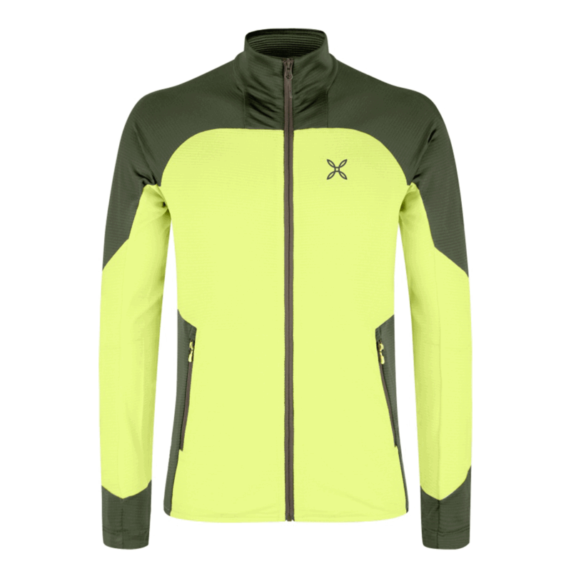 MAGLIA - MONTURA - RISE MAGLIA Sunny Lime/Verde Salvia