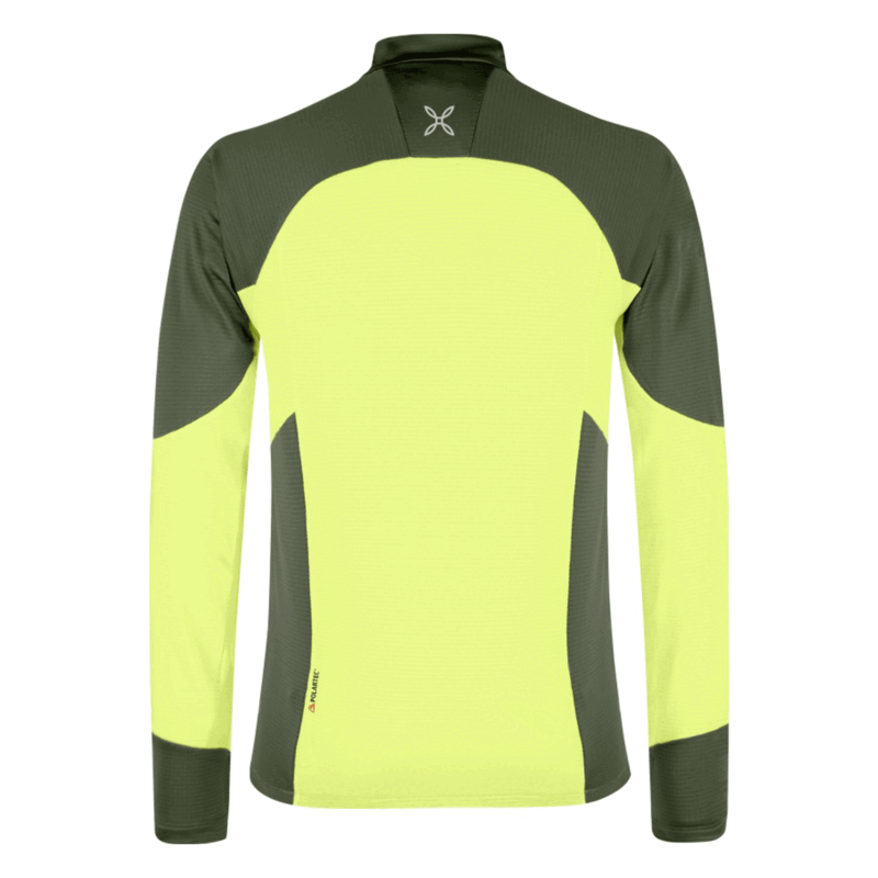 MAGLIA - MONTURA - RISE MAGLIA Sunny Lime/Verde Salvia - immagine 2