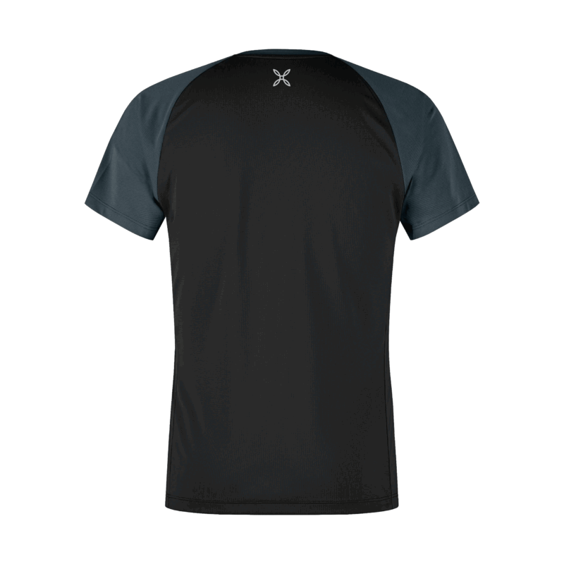 T-SHIRT - MONTURA - OUTDOOR 3 REGULAR FIT Black/Piombo - immagine 2