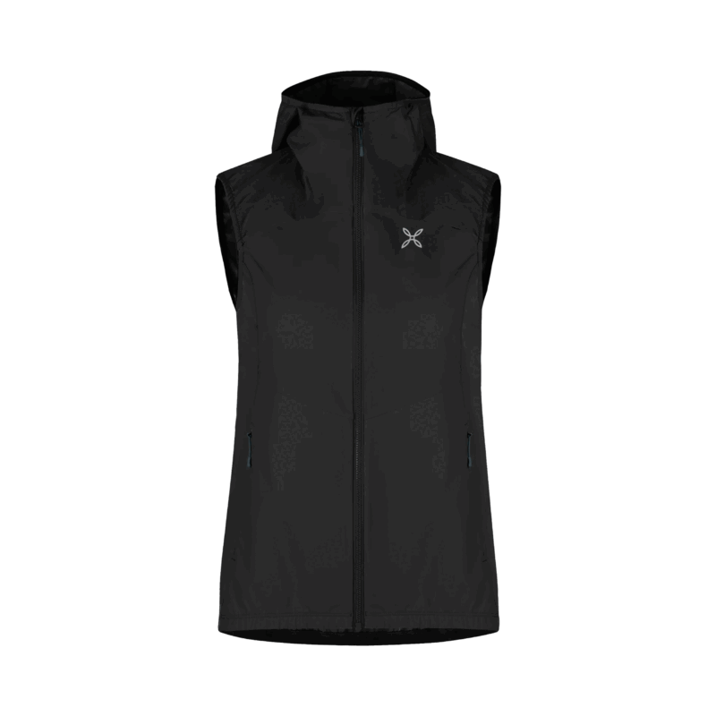 GILET - DONNA - MONTURA - RISE HOODED VEST WOMAN Black