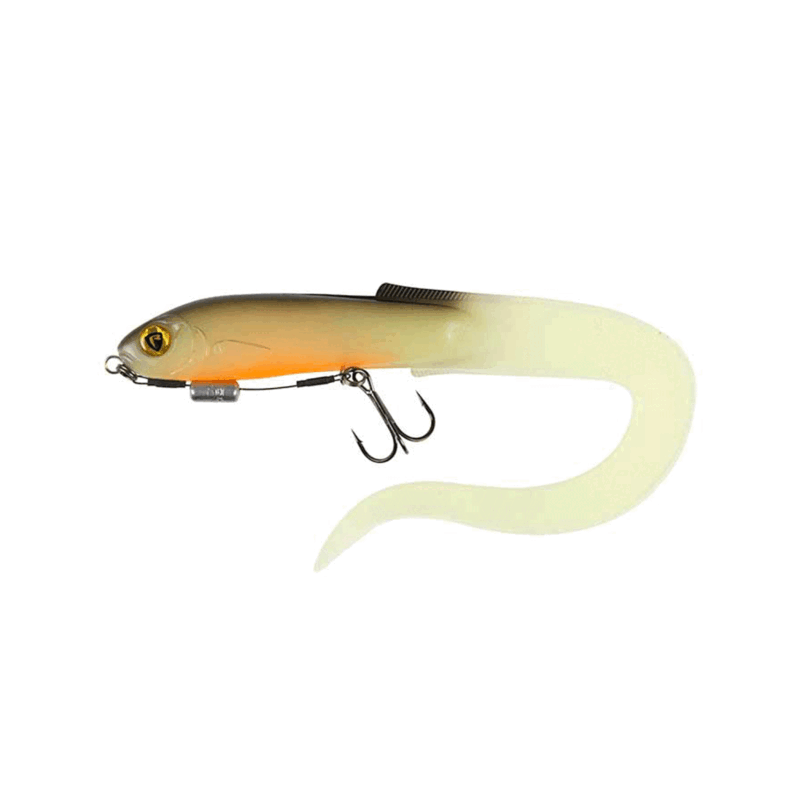 FOX RAGE - ULTRA UV SLICK EEL 28cm 11" | Weight 8g | Hook 1/0 | Wire 34kg | Hot Olive