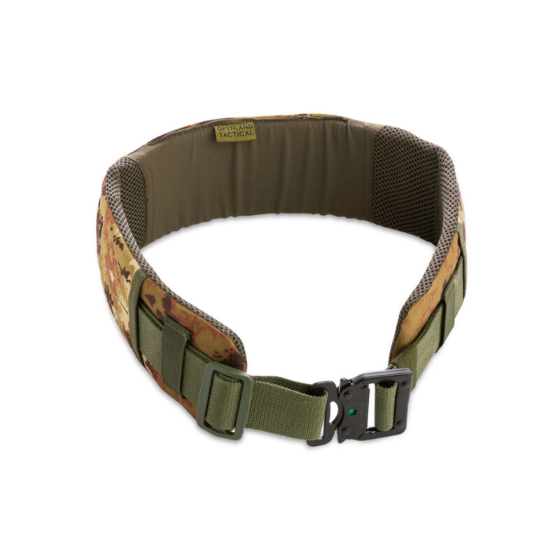 OPENLAND TACTICAL - CINTURONE TATTICO LASERCUT CHIUSURA COBRA Italian Camo