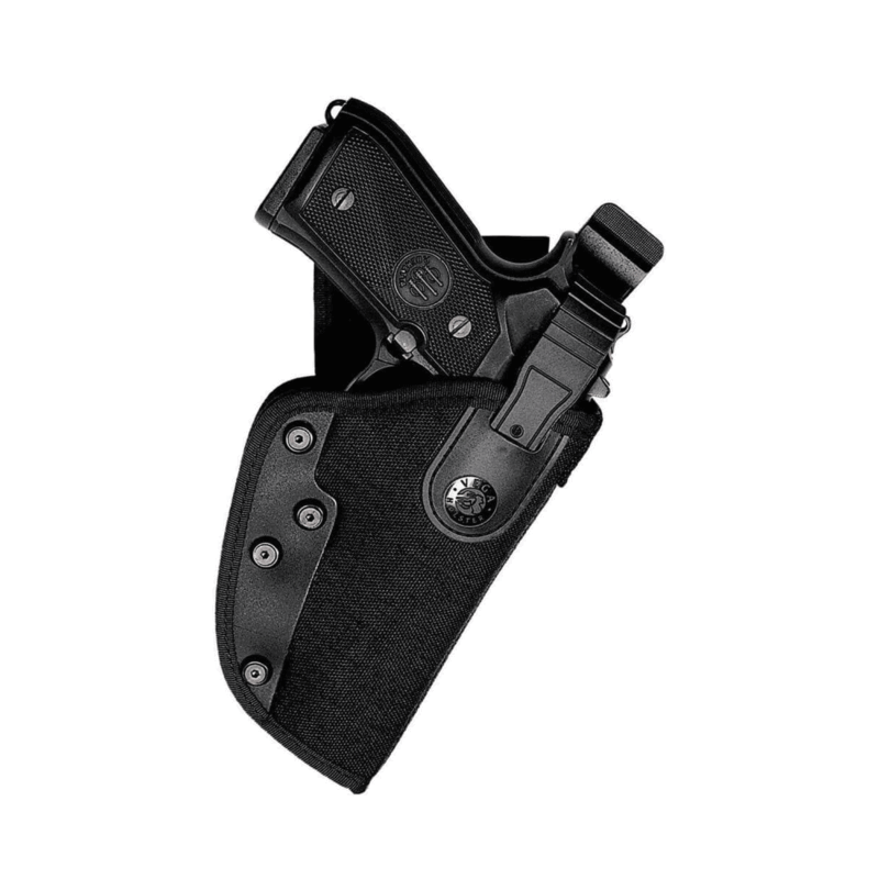 VEGA HOLSTER - FONDINA IN CORDURA DA CINTURA CON SGANCIO RAPIDO "VEGA STOP SNAP" PER SIG SAUER 228-229, BERETTA 8000, GLOCK 19