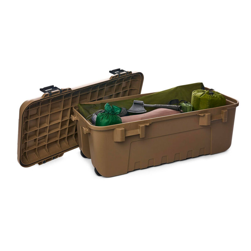 BAULE - PLANO - SPORTSMAN'S TRUNK LARGE | 27GAL | 102LT | DESERT TAN - immagine 4