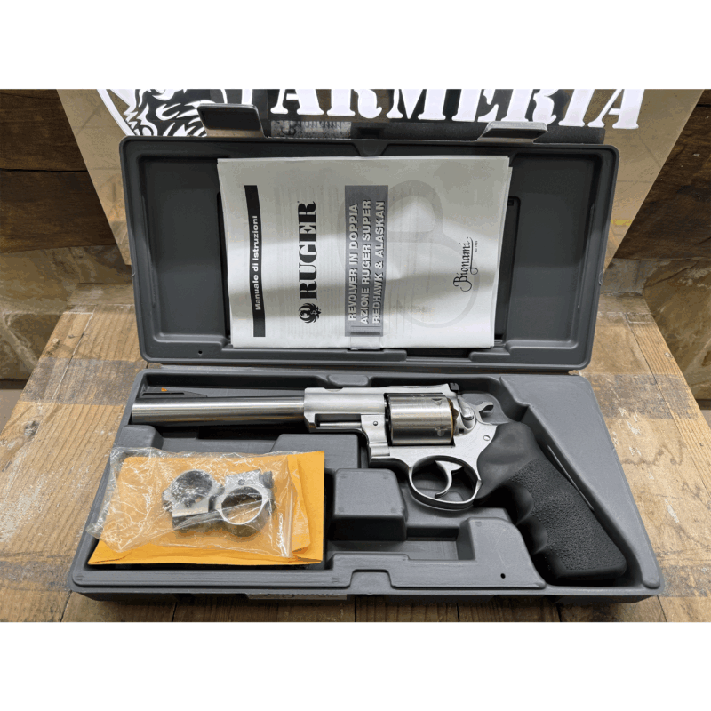 USATO - REVOLVER - RUGER MOD. SUPER REDHAWK cal. 454 CASULL - 45 COLT - immagine 6