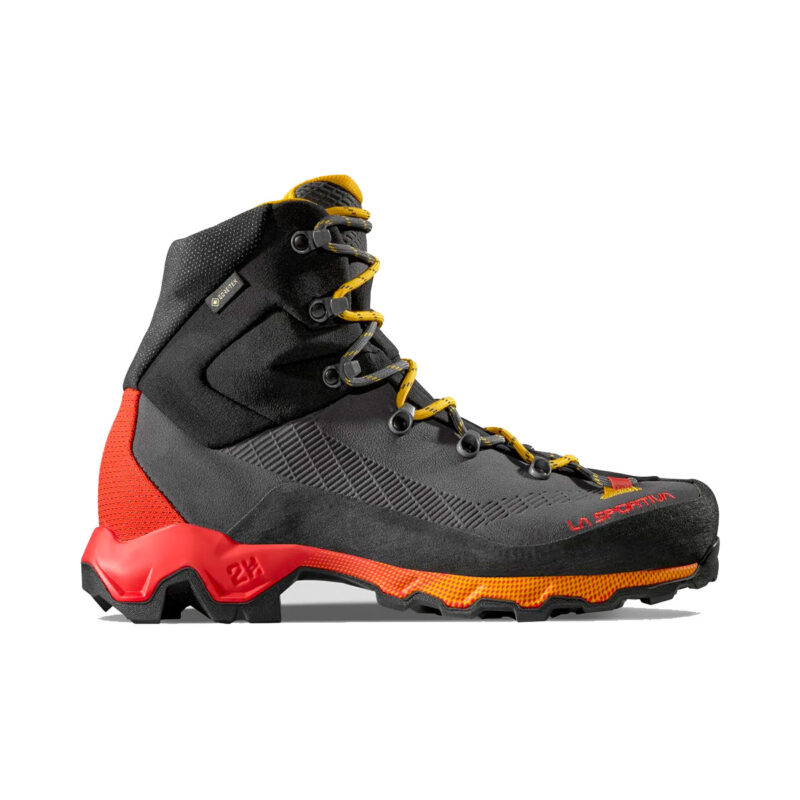 SCARPONI - UOMO - LA SPORTIVA - AEQUILIBRIUM TREK GTX Carbon/Yellow - immagine 2