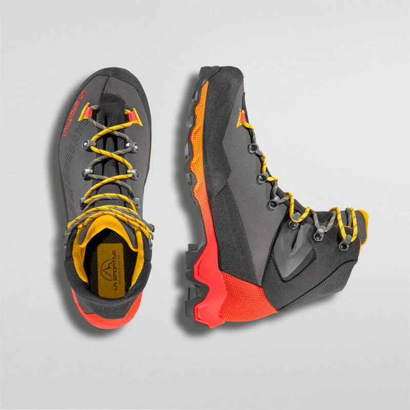 SCARPONI - UOMO - LA SPORTIVA - AEQUILIBRIUM TREK GTX Carbon/Yellow - immagine 3